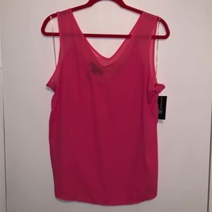 INC pink tank top